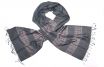 Silk scarf tie-dye dark angel