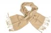 Alpaca scarf sand storm