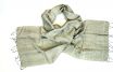 Silk fair trade scarf silver bells