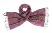 Silk scarf ikat in pink