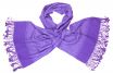 Cotton fair trade scarf periwinkle