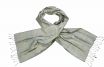 Silk scarf silver bell